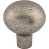 Top Knobs Large 1-7/16 Inch Oval Cabinet Knob From The Aspen Collection Silicon Bronze Light