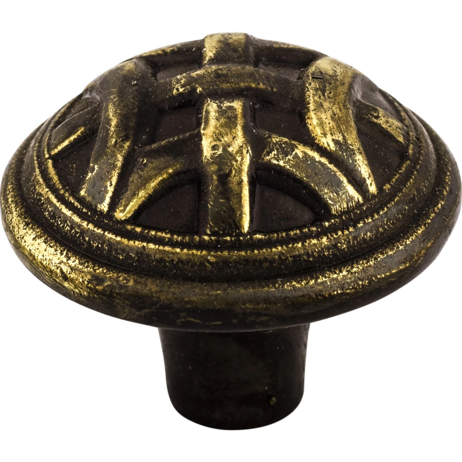 Top Knobs Celtic 1-1/4 Inch Mushroom Cabinet Knob From The Tuscany Collection Dark Antique Brass 3 Top Knobs Celtic 1-1/4 Inch Mushroom Cabinet Knob From The Tuscany Collection Dark Antique Brass
