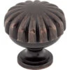 Top Knobs Melon 1-1/4 Inch Mushroom Cabinet Knob From The Somerset II Collection Tuscan Bronze -Cabinet Hardware Store top knobs m1616 4286005