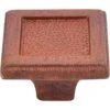 Top Knobs Square 2 Inch Square Cabinet Knob From The Britannia Collection True Rust -Cabinet Hardware Store top knobs m1821 4286005