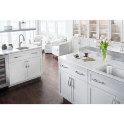 Top Knobs Twig 5 Inch Center To Center Branch Designer Cabinet Pull From The Aspen II Series Brushed Satin Nickel 8 Top Knobs Twig 5 Inch Center To Center Branch Designer Cabinet Pull From The Aspen II Series Brushed Satin Nickel -Cabinet Hardware Store top knobs m1963 alternate image 1736