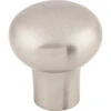 Top Knobs Rounded 7/8 Inch Mushroom Cabinet Knob From The Aspen II Collection Brushed Satin Nickel