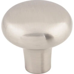Top Knobs Rounded 1-5/8 Inch Mushroom Cabinet Knob From The Aspen II Collection Brushed Satin Nickel