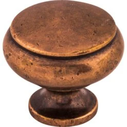 Top Knobs Cumberland 1-1/4 Inch Mushroom Cabinet Knob From The Tuscany Collection Antique Copper