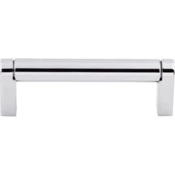 Top Knobs Pennington 3-3/4 Inch Center To Center Handle Cabinet Pull From The Bar Pulls Series Polished Chrome