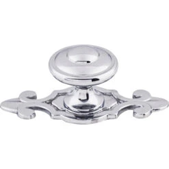 Top Knobs Britannia 1-1/4 Inch Mushroom Cabinet Knob From The Canterbury Collection Polished Chrome