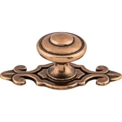 Top Knobs Canterbury 1-1/4 Inch Mushroom Cabinet Knob From The Britannia Collection Antique Copper