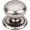Top Knobs Victoria 1-1/4 Inch Mushroom Cabinet Knob From The Britannia Collection Pewter Antique -Cabinet Hardware Store top knobs m25 25pack 8857233