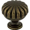 Top Knobs Melon 1-1/4 Inch Mushroom Cabinet Knob From The Somerset II Collection German Bronze 2 Top Knobs Melon 1-1/4 Inch Mushroom Cabinet Knob From The Somerset II Collection German Bronze -Cabinet Hardware Store top knobs m321 4286005
