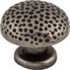 Top Knobs Warwick 1-1/4 Inch Mushroom Cabinet Knob From The Britannia Collection Cast Iron -Cabinet Hardware Store top knobs m48 4286005