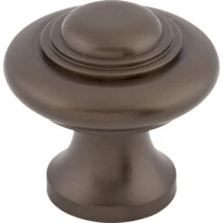 Top Knobs Ascot 1-1/4 Inch Mushroom Cabinet Knob From The Britannia Collection Oil Rubbed Bronze