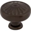 Top Knobs Flower 1-1/4 Inch Mushroom Cabinet Knob From The Normandy Collection Oil Rubbed Bronze 2 Top Knobs Flower 1-1/4 Inch Mushroom Cabinet Knob From The Normandy Collection Oil Rubbed Bronze -Cabinet Hardware Store top knobs m772 4286005