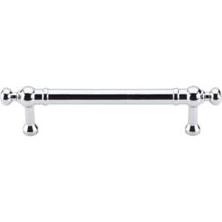 Top Knobs Somerset 3-3/4 Inch Center To Center Appliance Pull From The Appliance Collection Polished Chrome