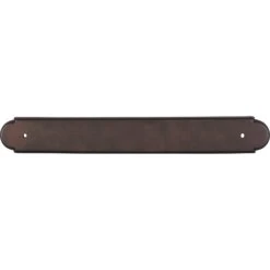 Top Knobs Beaded 12 Inch Center To Center Pull Backplate From The Appliance Series Patina Rouge