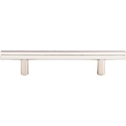 Top Knobs Solid 3-3/4 Inch Center To Center Bar Cabinet Pull From The Stainless Collection Stainless Steel