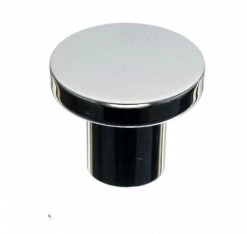 Top Knobs Tab 1-3/8 Inch Mushroom Cabinet Knob From The Additions Collection Polished Chrome