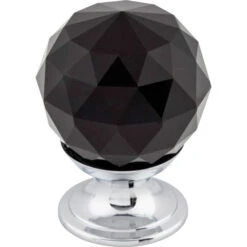 Top Knobs Black 1-1/8 Inch Round Cabinet Knob From The Crystal Collection Oil Rubbed Bronze 7 Top Knobs Black 1-1/8 Inch Round Cabinet Knob From The Crystal Collection Oil Rubbed Bronze -Cabinet Hardware Store top knobs tk115pc 4286005