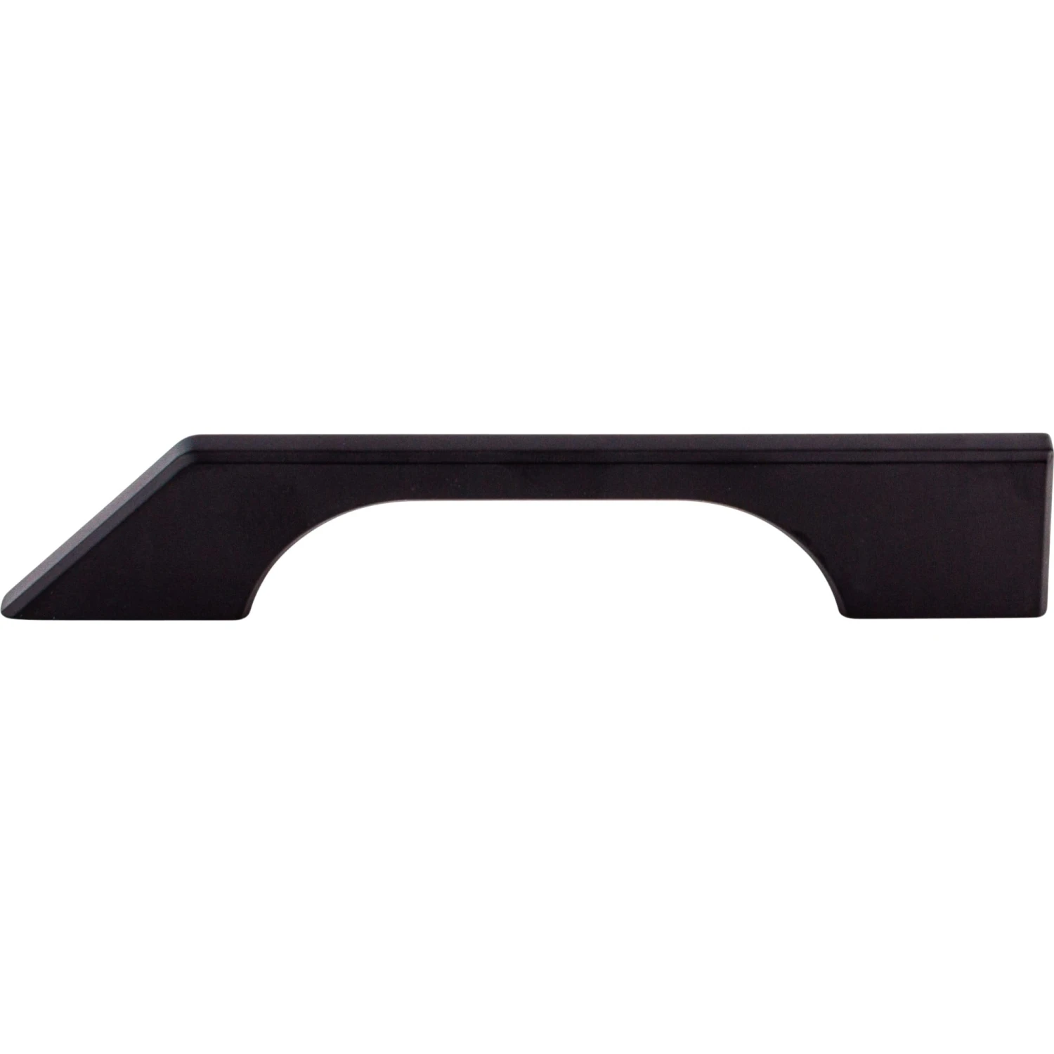 Top Knobs Tapered 5 Inch Center To Center Handle Cabinet Pull From The Sanctuary Collection Flat Black 3 Top Knobs Tapered 5 Inch Center To Center Handle Cabinet Pull From The Sanctuary Collection Flat Black