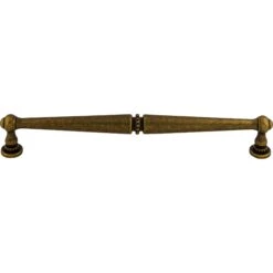 Top Knobs Edwardian 12 Inch Center To Center Appliance Pull From The Edwardian Collection German Bronze