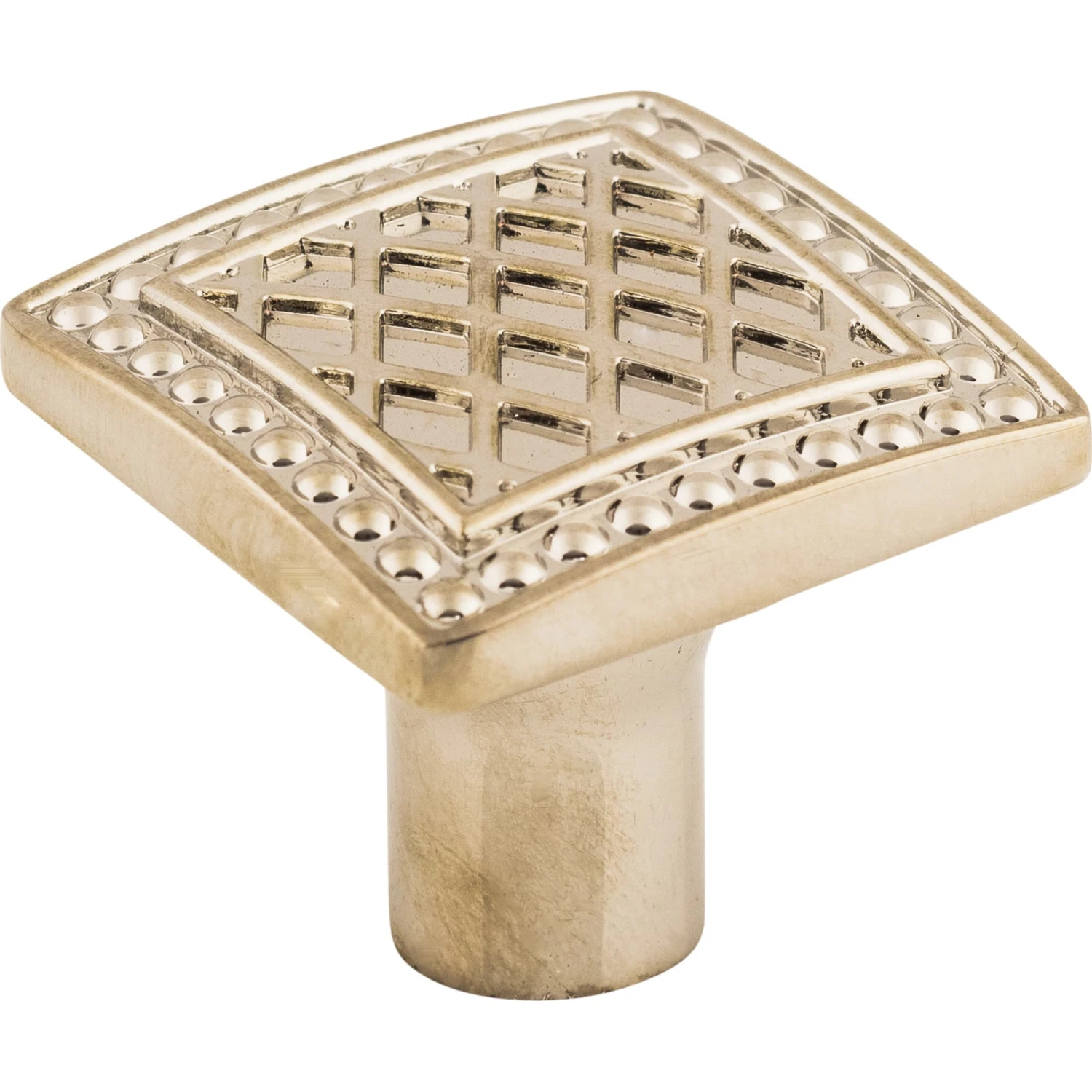 Top Knobs Trevi 1-1/4 Inch Square Cabinet Knob From The Trevi Collection Polished Nickel 8 Top Knobs Trevi 1-1/4 Inch Square Cabinet Knob From The Trevi Collection Polished Nickel - Image 6