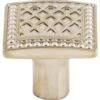 Top Knobs Trevi 1-1/4 Inch Square Cabinet Knob From The Trevi Collection Polished Nickel