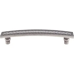 Top Knobs Trevi 5 Inch (128 Mm) Center To Center Bar Cabinet Pull From The Trevi Series - 25 Pack Antique Pewter