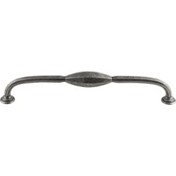 Top Knobs Chareau 8-13/16 Inch Center To Center Handle Cabinet Pull Polished Chrome -Cabinet Hardware Store top knobs tk233bi 4286005