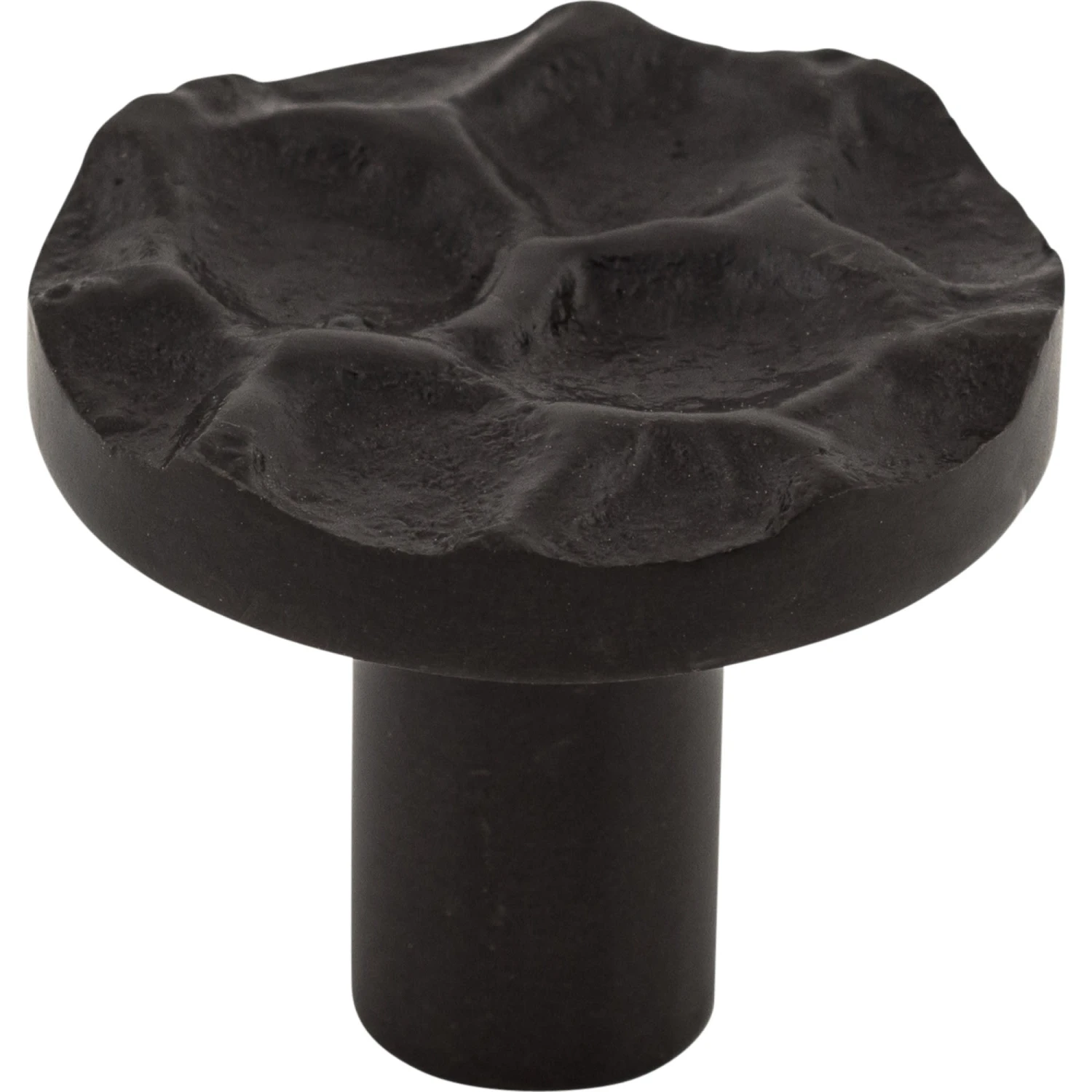 Top Knobs Cobblestone 1-3/8 Inch Mushroom Cabinet Knob Coal Black 3 Top Knobs Cobblestone 1-3/8 Inch Mushroom Cabinet Knob Coal Black