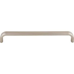 Top Knobs Telfair 7-9/16 Inch Center To Center Handle Cabinet Pull Polished Nickel -Cabinet Hardware Store top knobs tk3014bsn 4286005