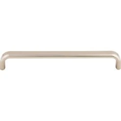 Top Knobs Telfair 7-9/16 Inch Center To Center Handle Cabinet Pull Polished Nickel