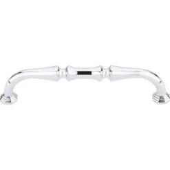 Top Knobs Chalet 5 Inch (128 Mm) Center To Center Handle Cabinet Pull From The Chareau Series - 25 Pack Polished Chrome