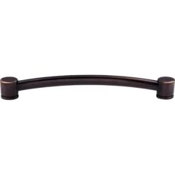 Top Knobs Oval 12 Inch Center To Center Appliance Pull From The Appliance Collection Tuscan Bronze