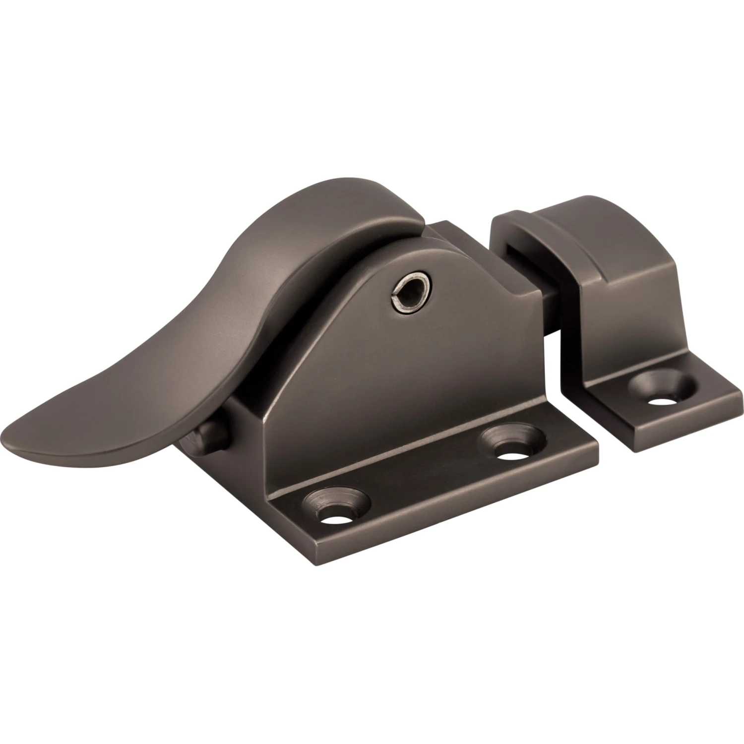 Top Knobs 1-15/16 Inch Cabinet Latch From The Transcend Collection Brushed Satin Nickel 4 Top Knobs 1-15/16 Inch Cabinet Latch From The Transcend Collection Brushed Satin Nickel - Image 2