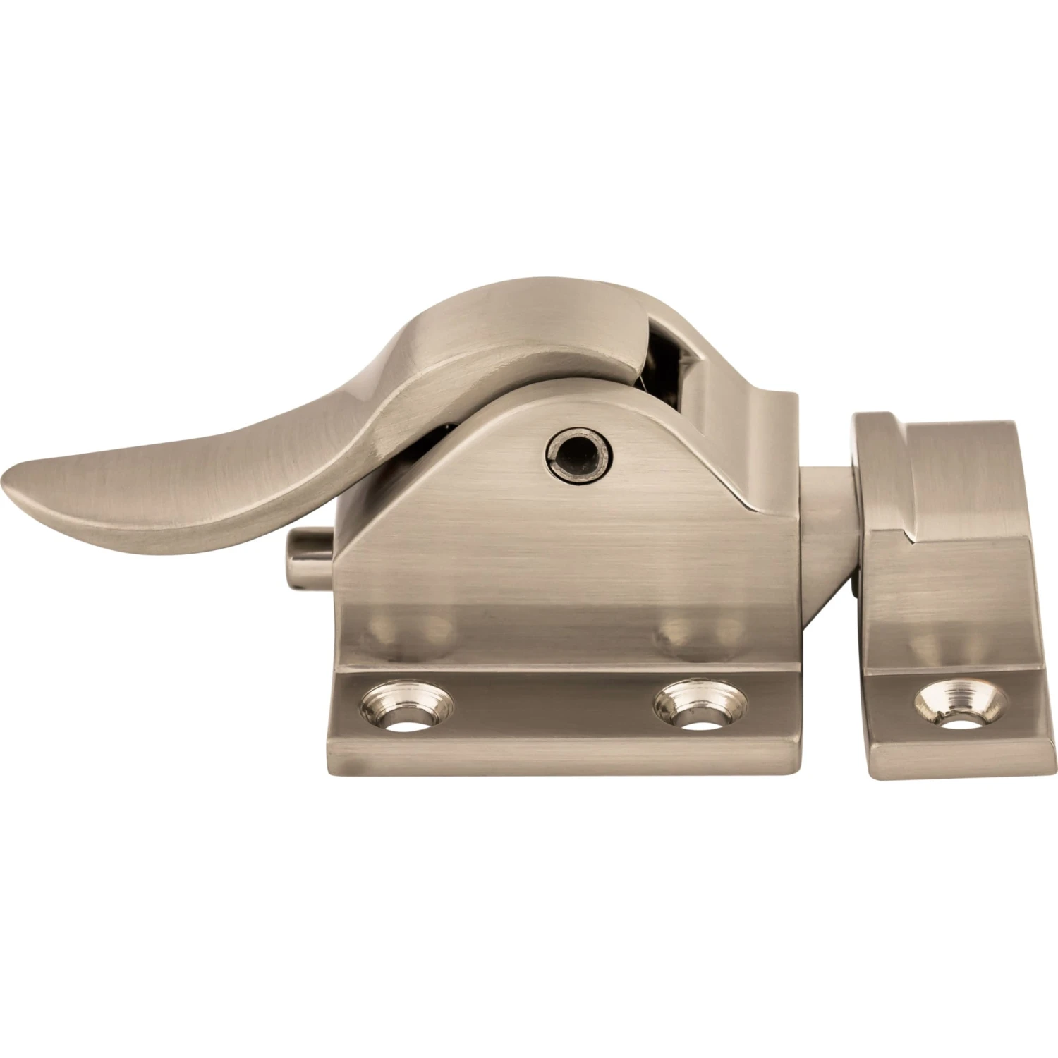 Top Knobs 1-15/16 Inch Cabinet Latch From The Transcend Collection Brushed Satin Nickel 3 Top Knobs 1-15/16 Inch Cabinet Latch From The Transcend Collection Brushed Satin Nickel