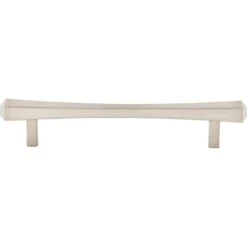 Top Knobs Juliet 5-1/16" Inch Center To Center Bar Cabinet Pull From The Serene Series Polished Nickel -Cabinet Hardware Store top knobs tk813bsn 4286005