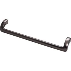 Top Knobs Kentfield 8-13/16 Inch Center To Center Handle Cabinet Pull From The Lynwood Series Ash Gray