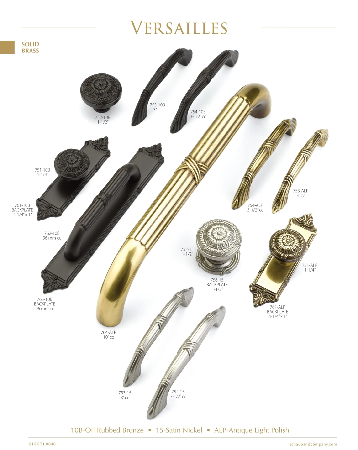 Schaub And Company Versailles Luxury French Baroque 4-1/4" Long Solid Brass Cabinet Knob Backplate / Drawer Knob Backplate - Escutcheon Antique Light Polished 9 Schaub And Company Versailles Luxury French Baroque 4-1/4" Long Solid Brass Cabinet Knob Backplate / Drawer Knob Backplate - Escutcheon Antique Light Polished - Image 7