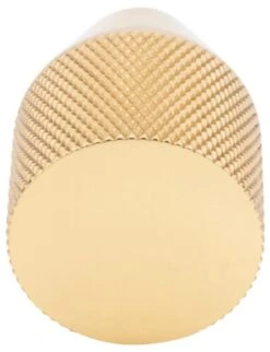 Vesta Fine Hardware Beliza Solid Brass 1" Cone Diamond Knurled Button Cabinet Knob / Drawer Knob Polished Nickel -Cabinet Hardware Store vesta fine hardware v7407 alternate image 810