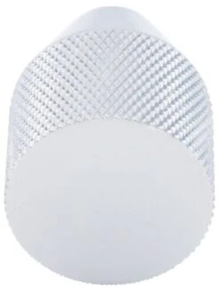 Vesta Fine Hardware Beliza Solid Brass 1" Cone Diamond Knurled Button Cabinet Knob / Drawer Knob Polished Nickel -Cabinet Hardware Store vesta fine hardware v7407 alternate image 811